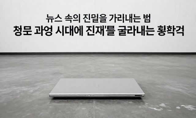 뉴스 관련 이미지 - 뉴스 속의 진실을 가려내는 법: 정보 과잉 시대에 '진짜'를 골라내는 통찰력