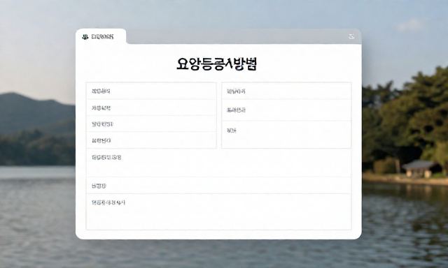 요양등급신청방법 관련 이미지 - 요양등급신청방법 단계별 가이드 및 필수 체크리스트